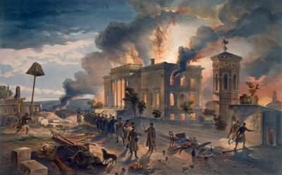 公共図書館と風の神殿、「東の戦争の席」のプレート、パブ。ポール・ウント・ドミニク・コルナギウント社、1856年 作： William Crimea Simpson
